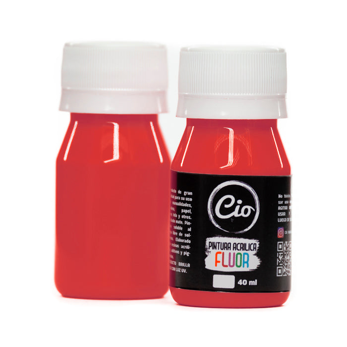Pintura Acrílica Flúor/Neón 40ml