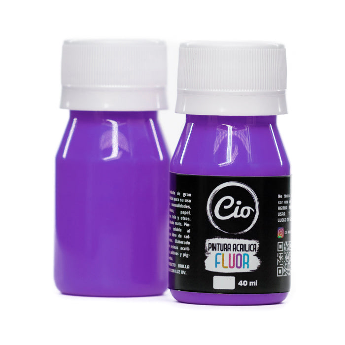 Pintura Acrílica Flúor/Neón 40ml