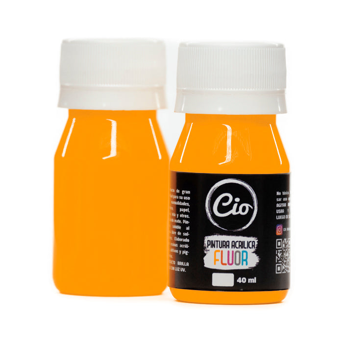Pintura Acrílica Flúor/Neón 40ml