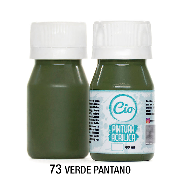 Pintura Acrílica 40ml, 98 colores a elección