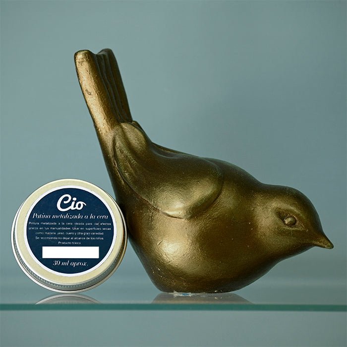 Pátina Metalizada a la cera 30ml - Cio Manualidades