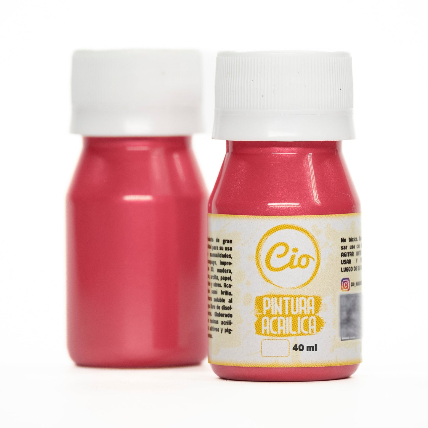 Pintura Metalizada 40ml, 32 colores a elección - Cio Manualidades