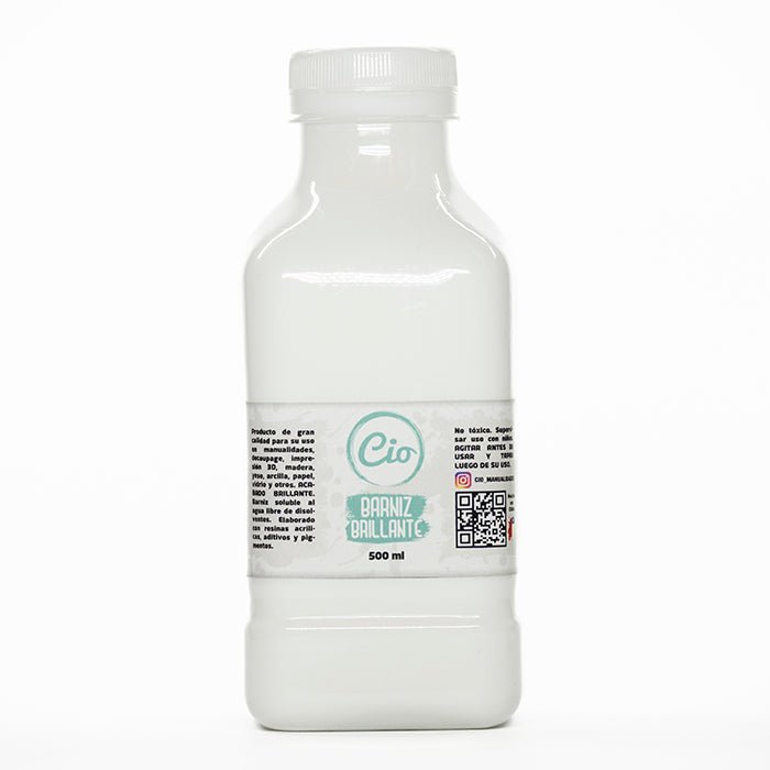 Barniz Brillante al agua - Cio Manualidades