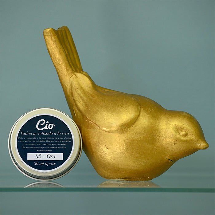 Pátina Metalizada a la cera 30ml - Cio Manualidades