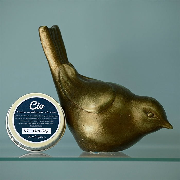 Pátina Metalizada a la cera 30ml - Cio Manualidades