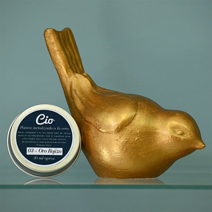 Pátina Metalizada a la cera 30ml - Cio Manualidades