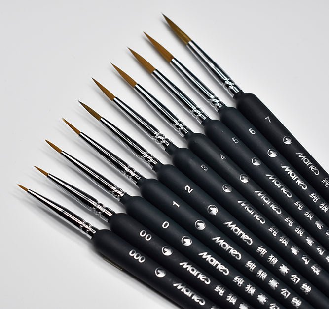 Pincel Liner - Varios Tamaños - Cio Manualidades