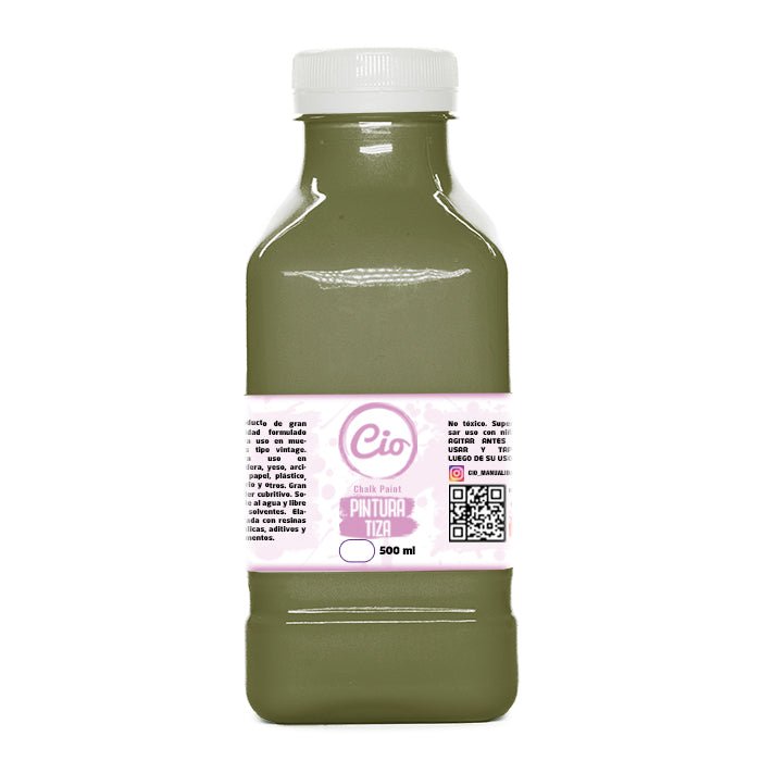 Pintura a la Tiza (Chalk Paint) 500ml - Cio Manualidades