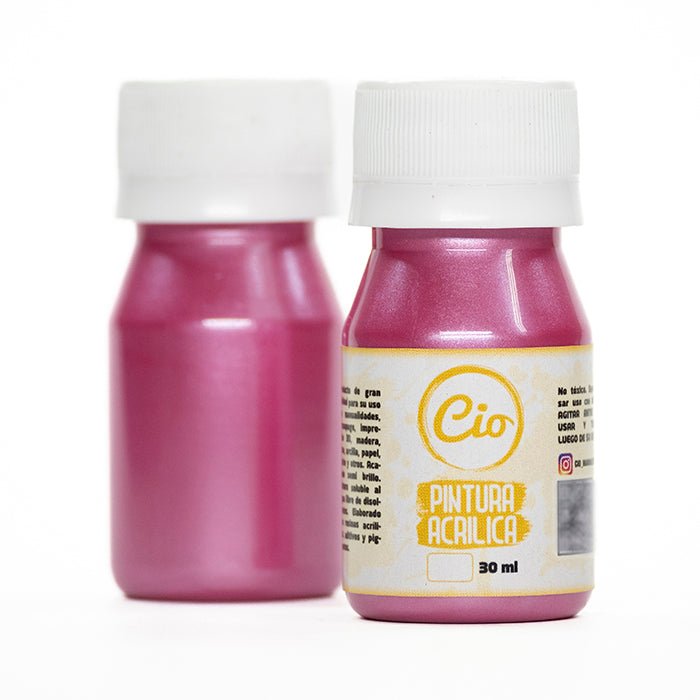 Pintura Metalizada 30ml, 32 colores a elección - Cio Manualidades