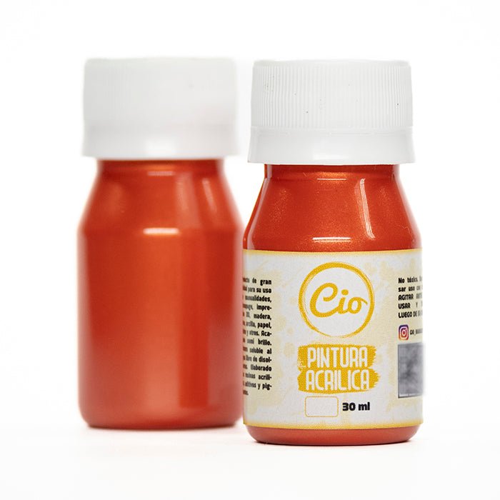 Pintura Metalizada 30ml, 32 colores a elección - Cio Manualidades