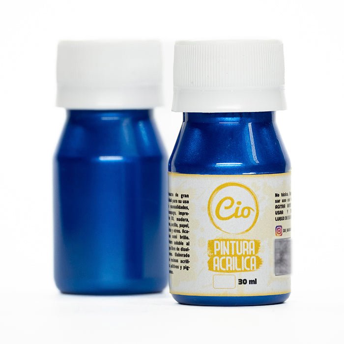 Pintura Metalizada 30ml, 32 colores a elección - Cio Manualidades