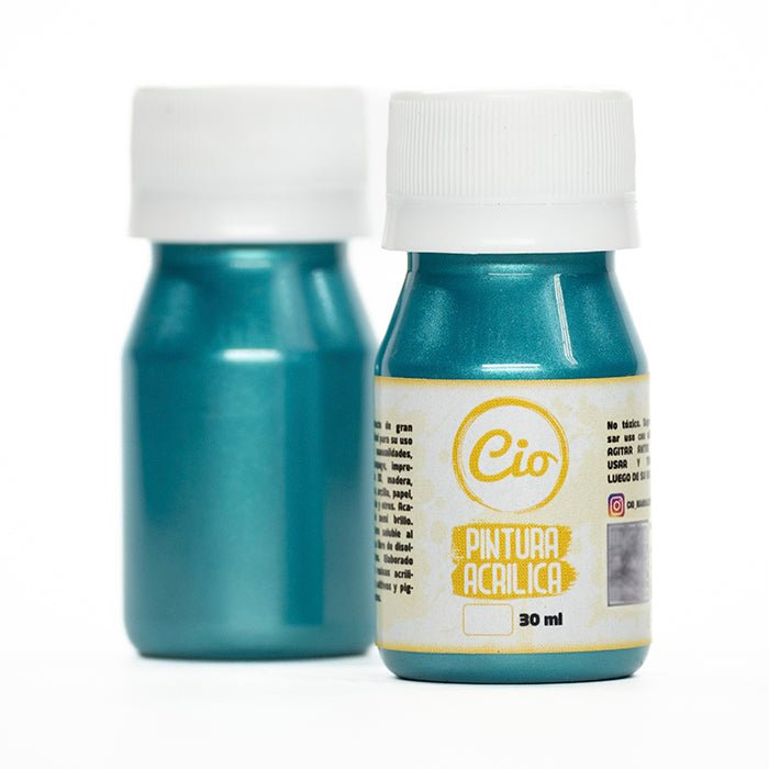 Pintura Metalizada 30ml, 32 colores a elección - Cio Manualidades