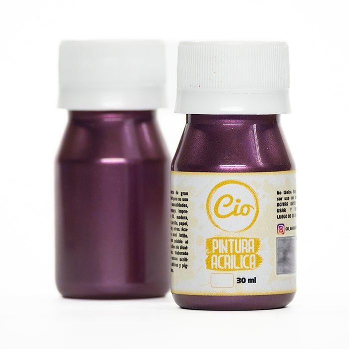 Pintura Metalizada 30ml, 32 colores a elección - Cio Manualidades