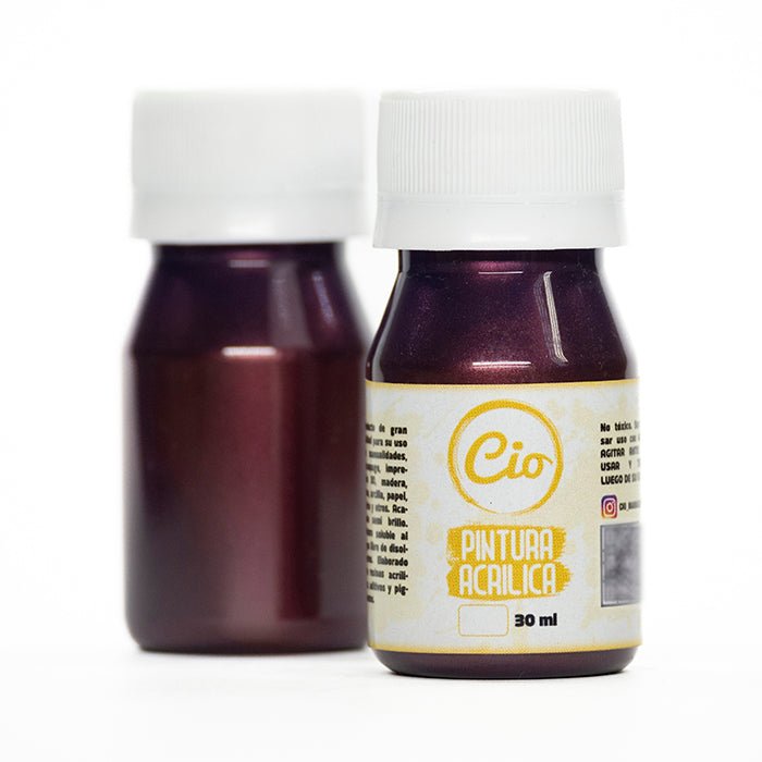 Pintura Metalizada 30ml, 32 colores a elección - Cio Manualidades