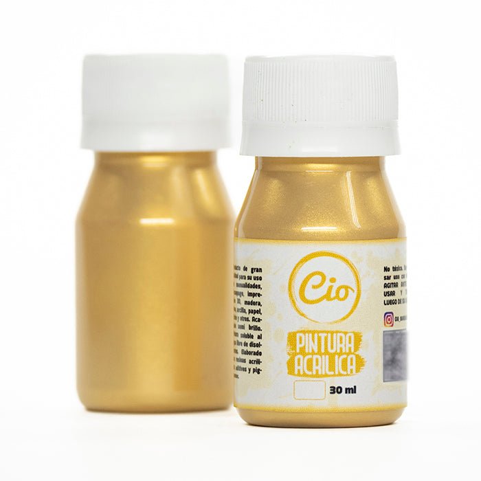 Pintura Metalizada 30ml, 32 colores a elección - Cio Manualidades