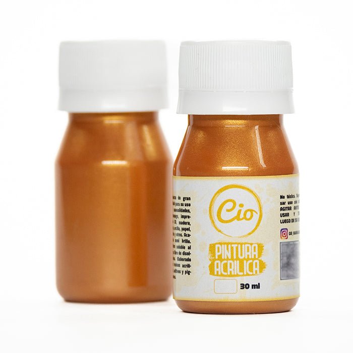 Pintura Metalizada 30ml, 32 colores a elección - Cio Manualidades