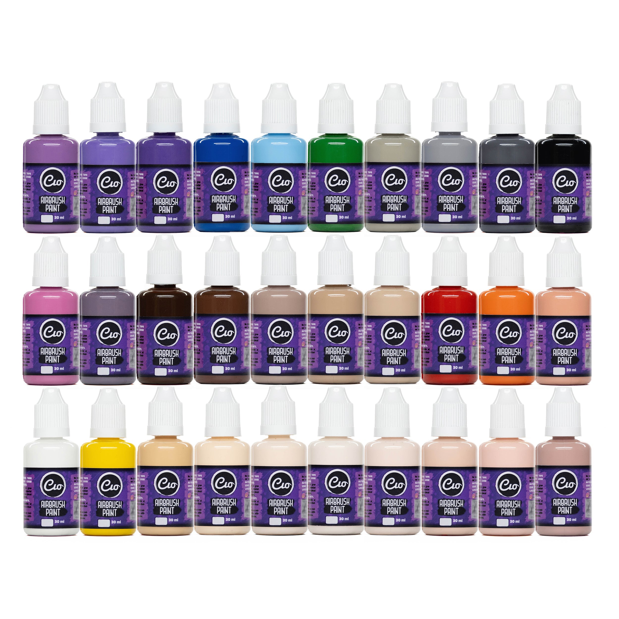 Colores Para Aerógrafo Createx - 60 ML - Fluorescentes | Material