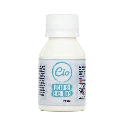 Pintura Acrílica 70ml, 98 colores a elección