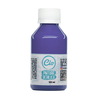 Pintura Acrílica 125ml, 98 colores a elección