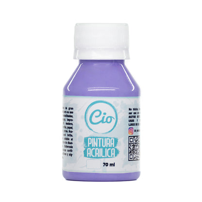 Pintura Acrílica 70ml, 98 colores a elección