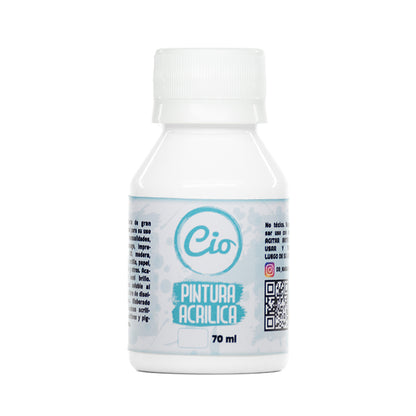 Pintura Acrílica 70ml, 98 colores a elección