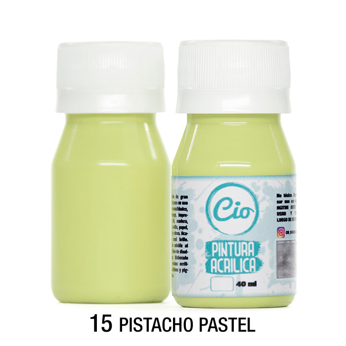 Pintura Acrílica 40ml, 96 colores a elección