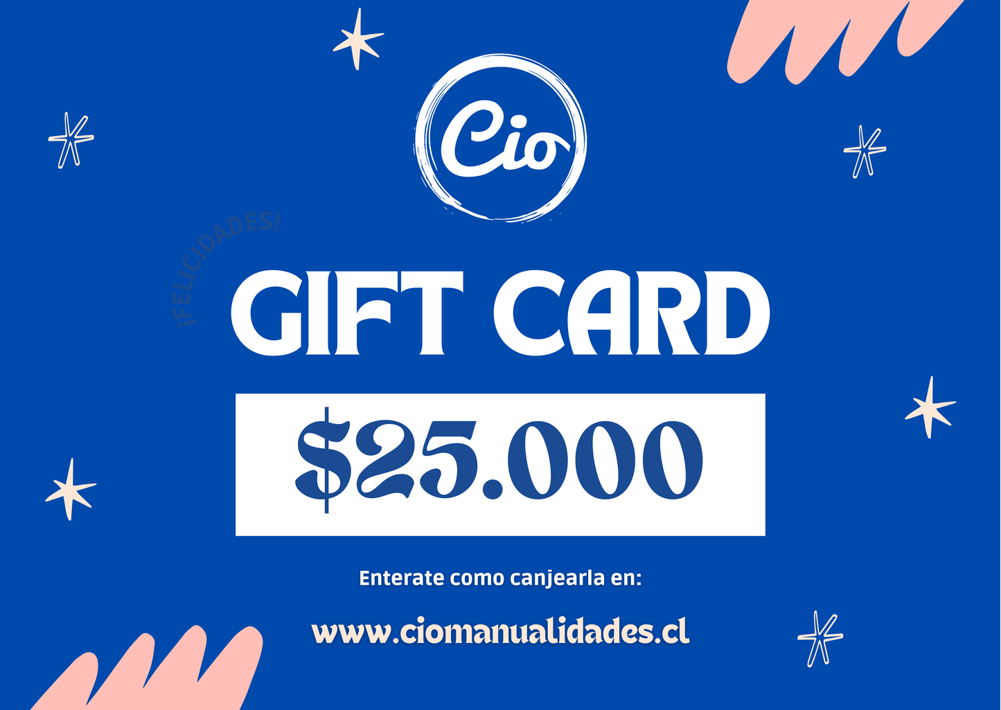 Gift Card - Cio Manualidades