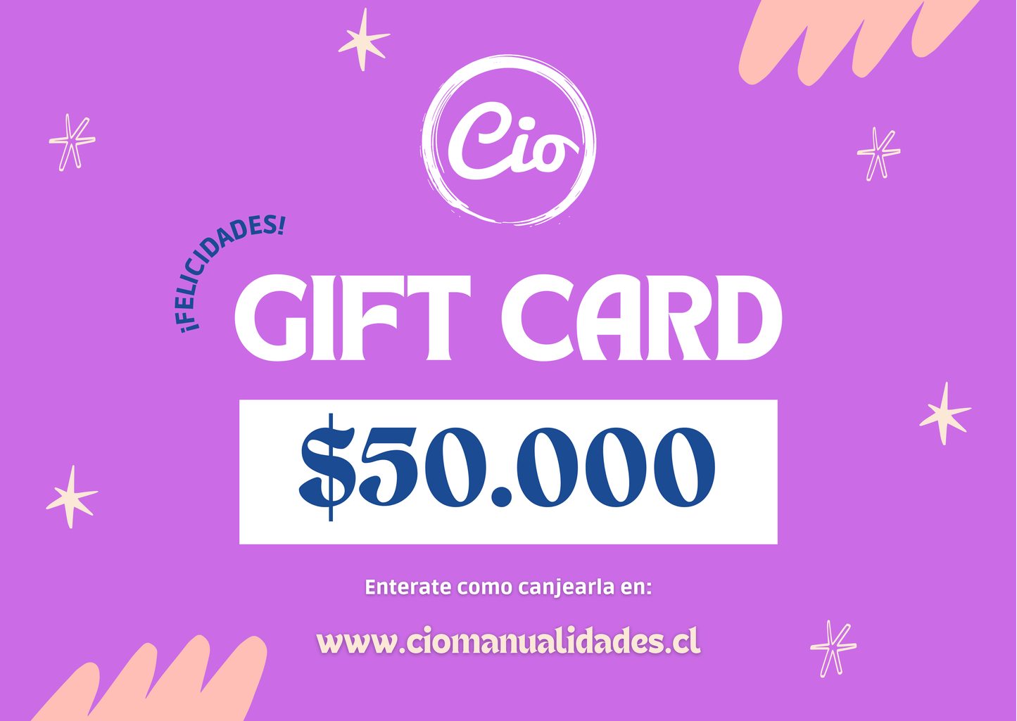 Gift Card - Cio Manualidades