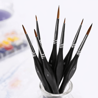 Pack / Set pinceles liner para detalles y modelismo - Cio Manualidades