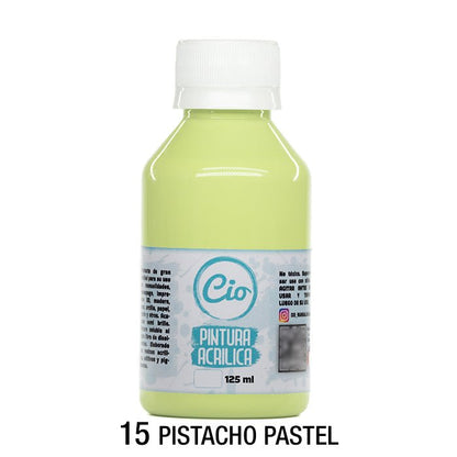 Pintura Acrílica 125ml, 96 colores a elección - Cio Manualidades