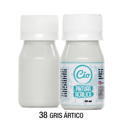 Pintura Acrílica 40ml, 96 colores a elección - Cio Manualidades
