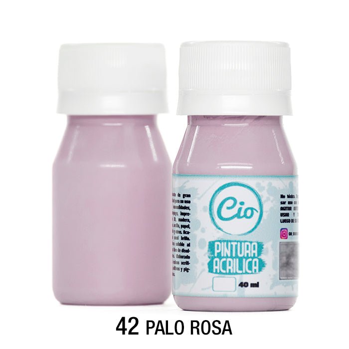 Pintura Acrílica 40ml, 96 colores a elección - Cio Manualidades