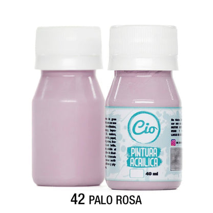 Pintura Acrílica 40ml, 96 colores a elección - Cio Manualidades