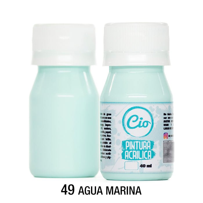 Pintura Acrílica 40ml, 96 colores a elección - Cio Manualidades