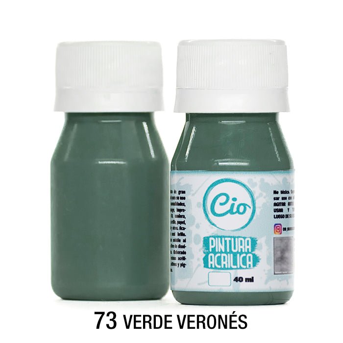 Pintura Acrílica 40ml, 96 colores a elección - Cio Manualidades