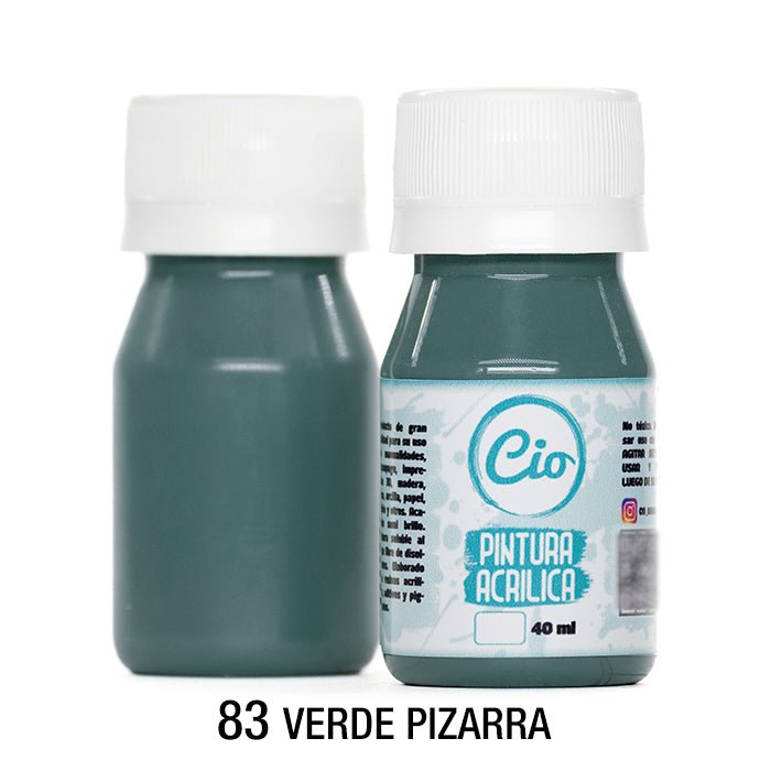 Pintura Acrílica 40ml, 96 colores a elección - Cio Manualidades