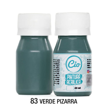 Pintura Acrílica 40ml, 96 colores a elección - Cio Manualidades