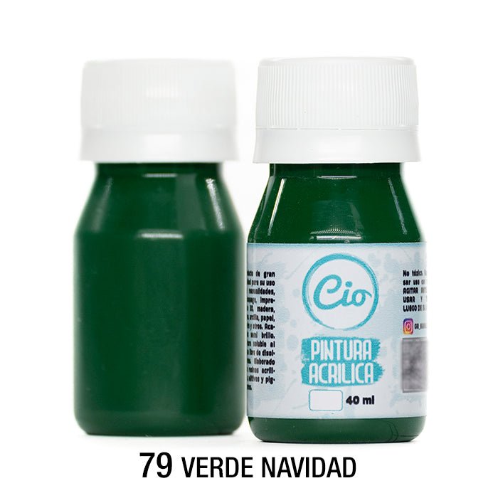 Pintura Acrílica 40ml, 96 colores a elección - Cio Manualidades