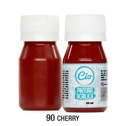 Pintura Acrílica 40ml, 96 colores a elección - Cio Manualidades