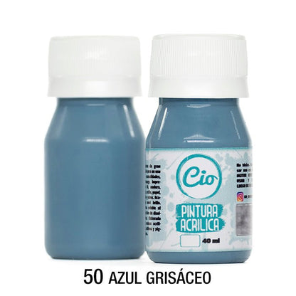 Pintura Acrílica 40ml, 96 colores a elección - Cio Manualidades