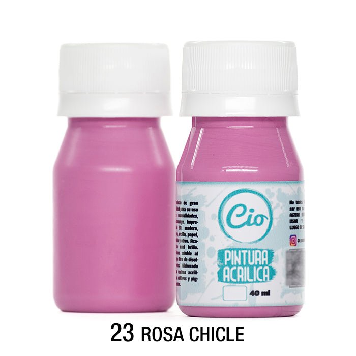 Pintura Acrílica 40ml, 96 colores a elección - Cio Manualidades