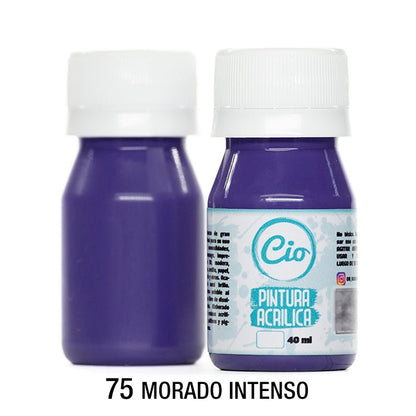 Pintura Acrílica 40ml, 96 colores a elección - Cio Manualidades