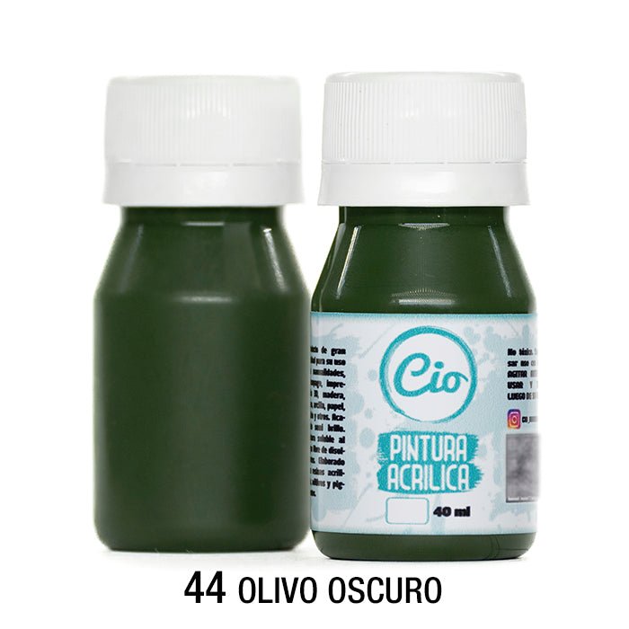 Pintura Acrílica 40ml, 96 colores a elección - Cio Manualidades