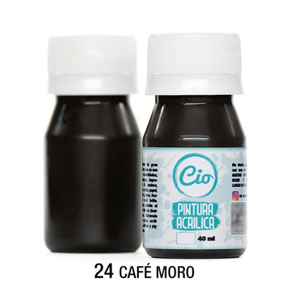 Pintura Acrílica 40ml, 96 colores a elección - Cio Manualidades