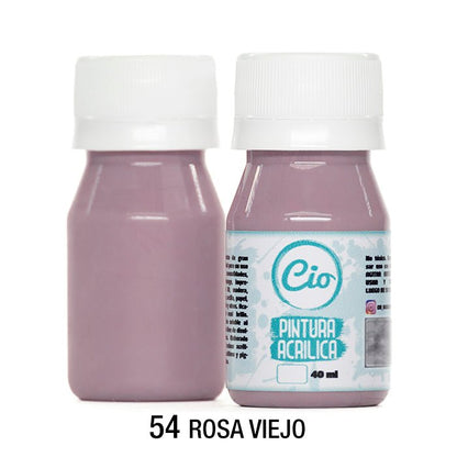 Pintura Acrílica 40ml, 96 colores a elección - Cio Manualidades