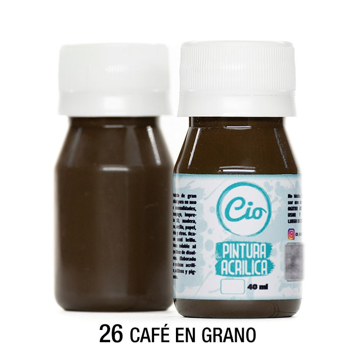 Pintura Acrílica 40ml, 96 colores a elección - Cio Manualidades