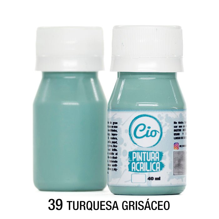 Pintura Acrílica 40ml, 96 colores a elección - Cio Manualidades