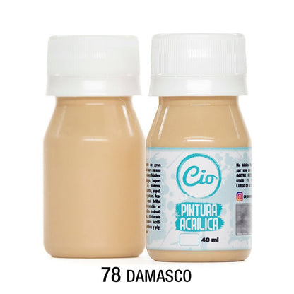 Pintura Acrílica 40ml, 96 colores a elección - Cio Manualidades