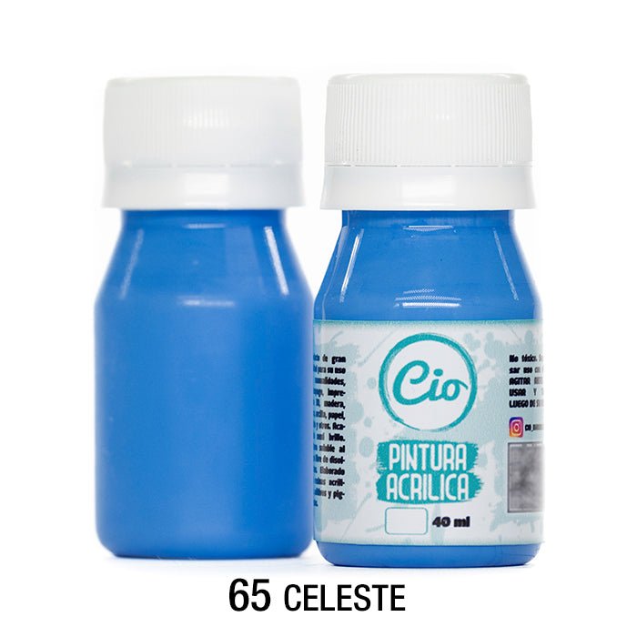 Pintura Acrílica 40ml, 96 colores a elección - Cio Manualidades