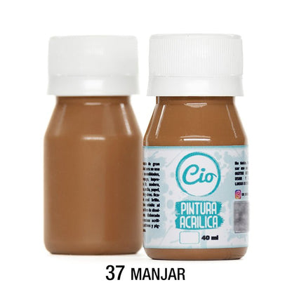 Pintura Acrílica 40ml, 96 colores a elección - Cio Manualidades